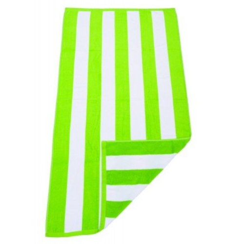 5 x Havana Lime Striped Pool Towel 