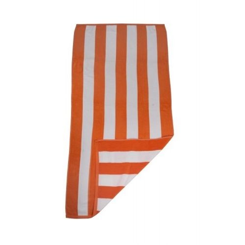 Havana Orange Striped Pool Towel X 20