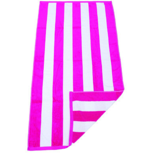 Havana Pink Striped Pool Towel X 5