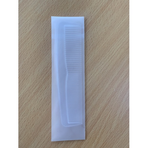 Clear Comb in Frosted Sachet