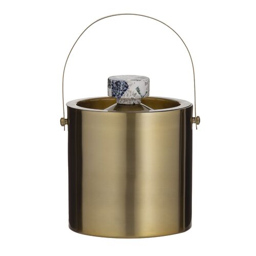 Amalfi Harlequin Ice Bucket | Gold