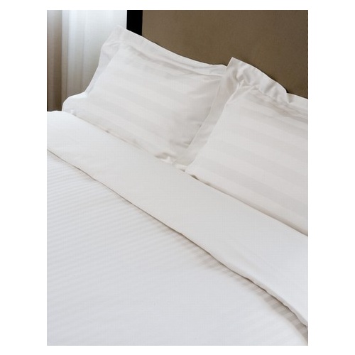 King Quilt Cover 10mm Sateen Stripe