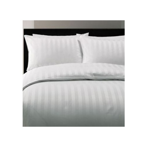 Queen Quilt Cover 10mm Sateen Stripe