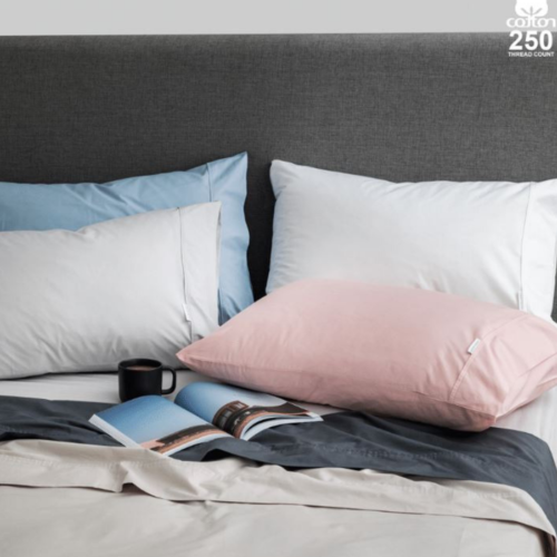 Long Single Bed Percale Fitted Sheet 180TC Bnb Supplies