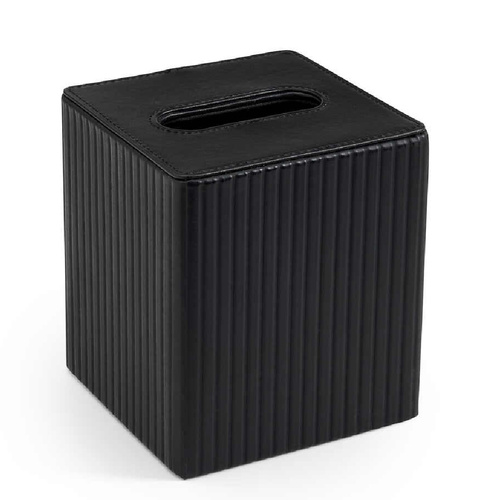 Mornington Square Tissue Box Cover- Slate