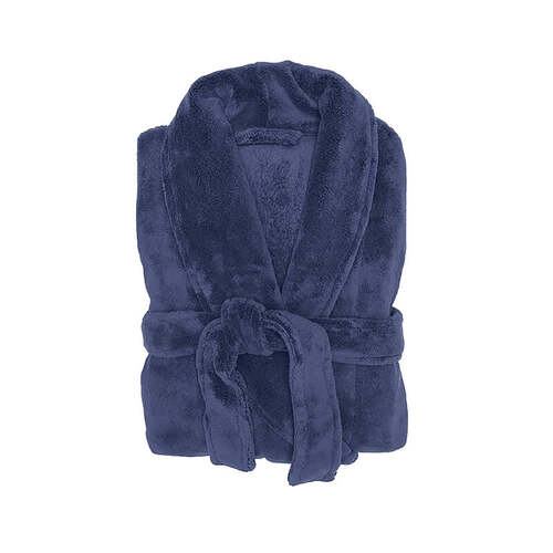 Microplush Bath Robe Denim
