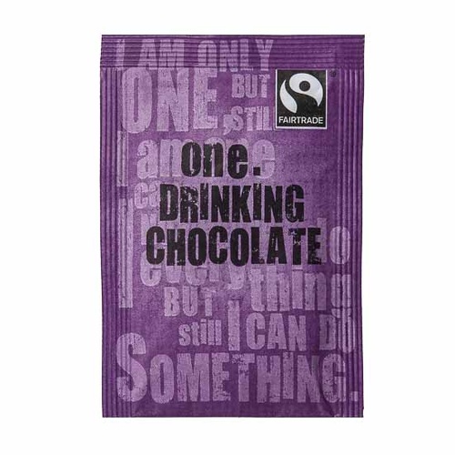 One Fairtrade Hot Chocolate Sachets
