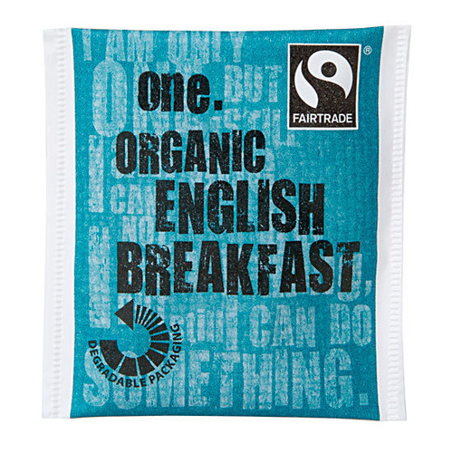 200 x One Fairtrade English Breakfast Tea Sachets