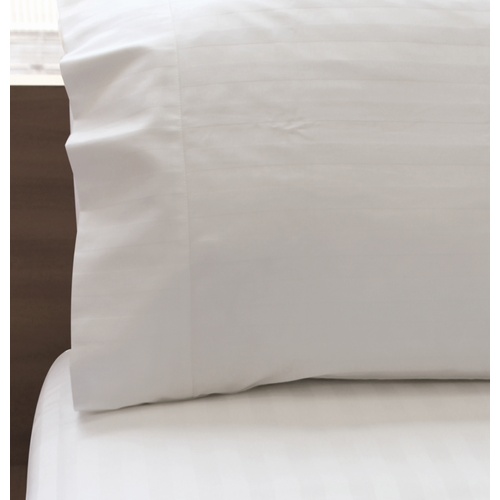 Satin Stripe Pillowcase with Cuff