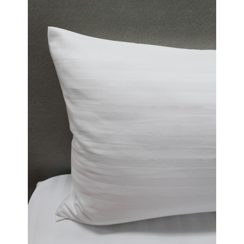 Satin Stripe Standard Pillowcase