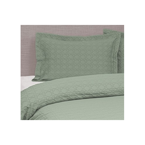 Villa Matelasse Pillowcase - Sage