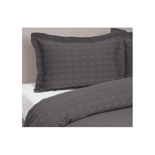 Villa Matelasse Pillowcase - Slate