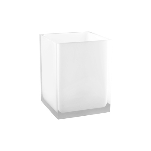 White Resin Waste Bin