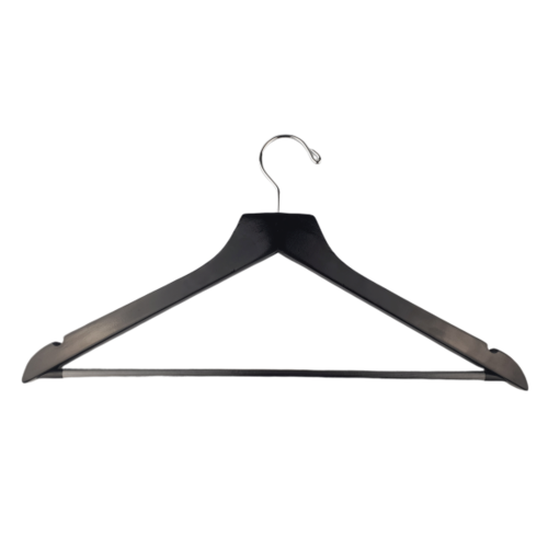 Black Standard Clothes Hanger x 100