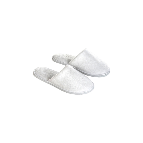 Childs Closed Toe Velour Slipper 25cm x 1 Pair