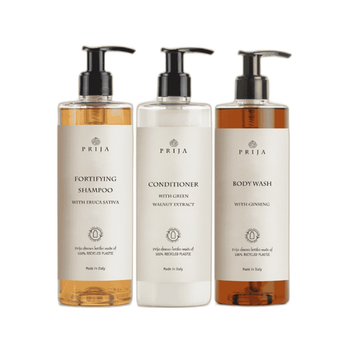 Prija Fortifying Shampoo, Conditioner & Body Wash 380ml