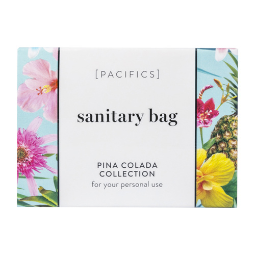 250 x Pacifics Pina Colada Sanitary Bag Boxed