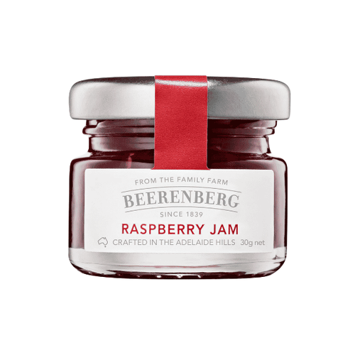 60 x Beerenberg Raspberry Jam 30gm Jar 