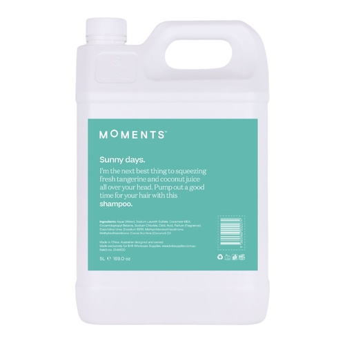Sunny Days 5 Litre Refill Shampoo