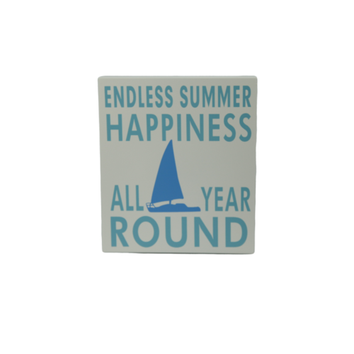 Decor Sign "Endless Summer Happiness"