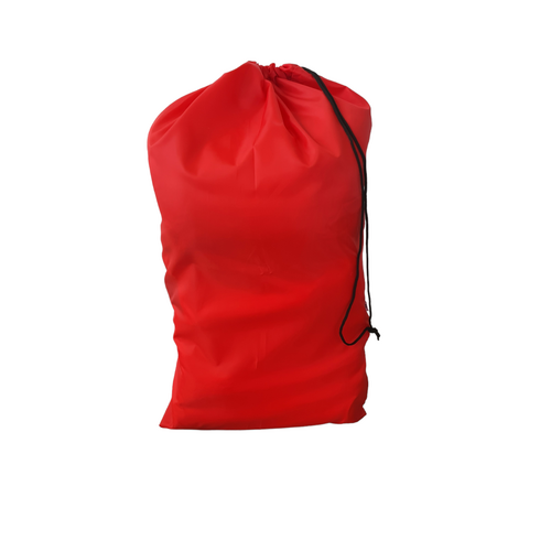 Commercial Laundry Bag Straight Edge - Red