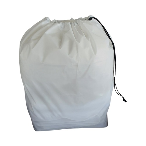 Commercial Laundry Bag Straight Edge - White