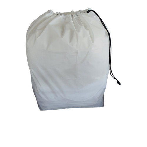 Commercial Laundry Bag Straight Edge - White