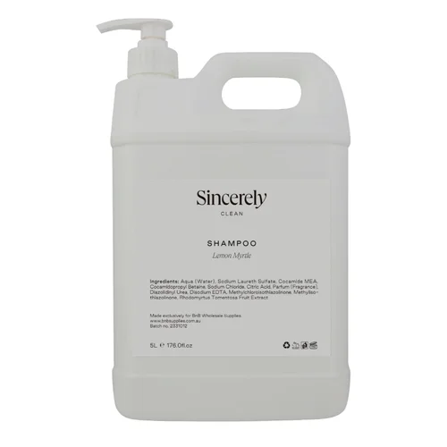 2 x Sincerely Clean 5 Litre Refill Shampoo