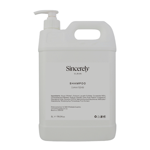 Sincerely Clean 5 Litre Refill Shampoo