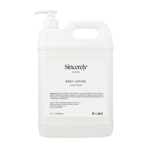Sincerely Clean 5 Litre Refill Hand + Body Lotion