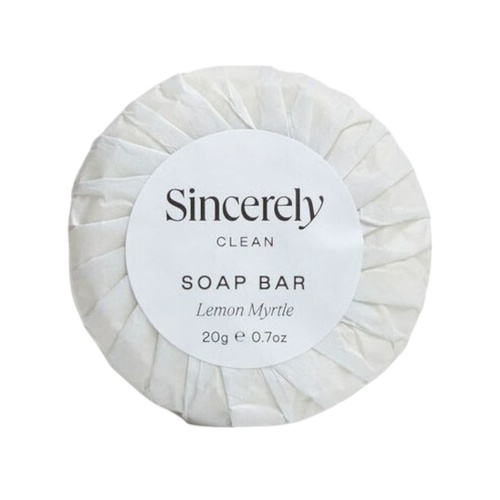 250 x Sincerely Clean Pleat Soap Bar 20g 