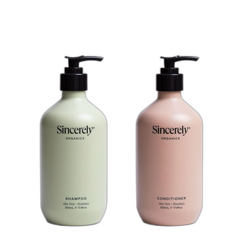 Sincerely Organics 500ml Shampoo & Conditioner Bundle