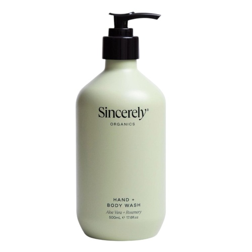 20 x Sincerely Organics 500ml Hand + Body Wash