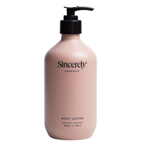 20 x Sincerely Organics 500ml Hand + Body Lotion