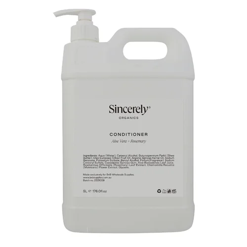 Sincerely Organics 5 Litre Conditioner