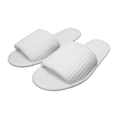 Waffle Weave Guest Slippers x 1