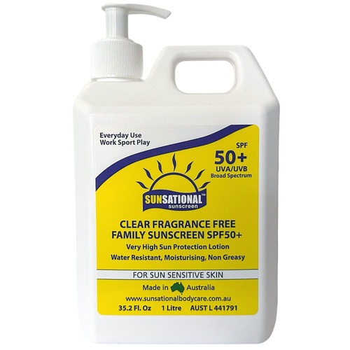1 Litre Sunsational Sunscreen