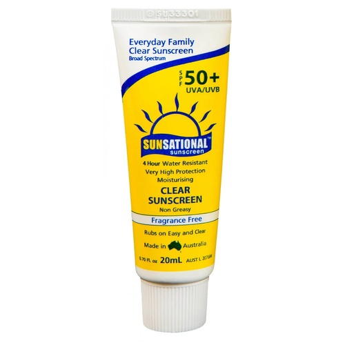 20ml Mini Sunsational Sunscreen Tube