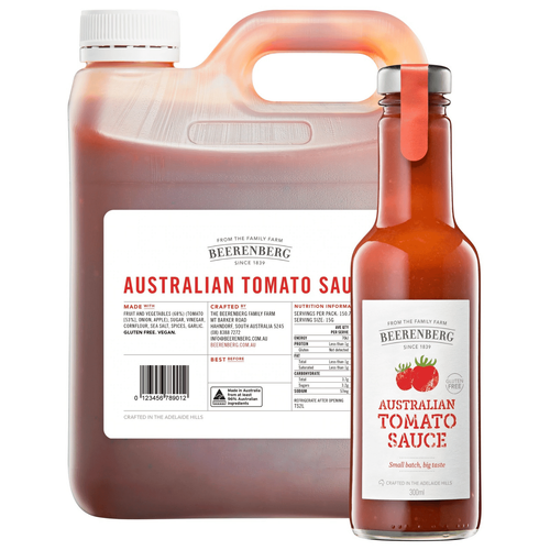 Beerenberg Tomato Sauce 2 Litre Food Service Refill