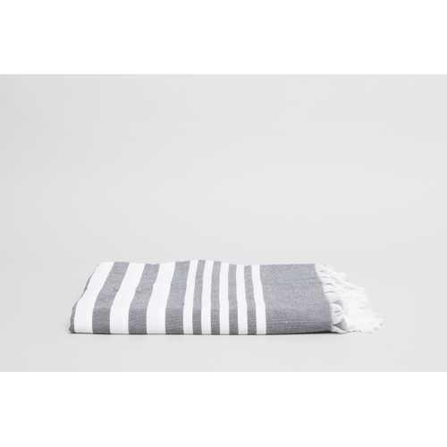 Turkish Beach & Pool Towel / Wrap - Charcoal