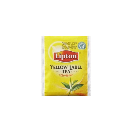 Lipton Black Tea Enveloped X 1200