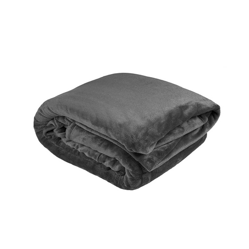 Double/Queen Ultraplush Blanket Charcoal