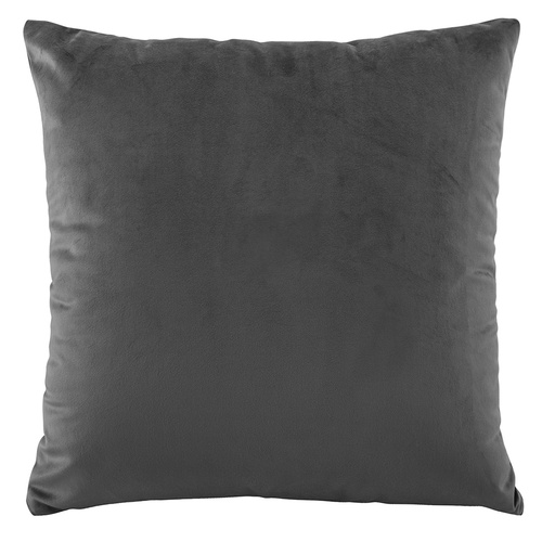 Vivid Velvet European Pillowcase - Coal