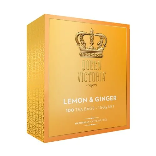 Queen Victoria Lemon & Ginger Tea x 60