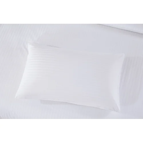 Twin Pack Standard Pillowcase 10mm Satin Stripe