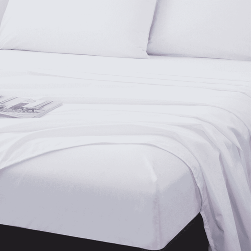 Tailored Standard Pillow Case Classic Percale White Twin Pack