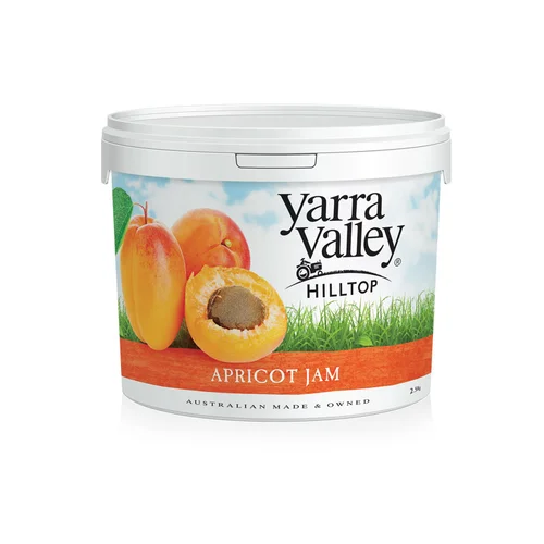 Yarra Valley Hilltop Jam Apricot 2.5kg