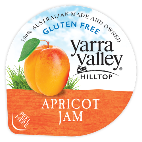 Yarra Valley Hilltop Jam PC Apricot 16g x 200
