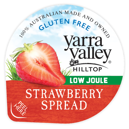 Yarra Valley Hilltop Jam PC Low Joule Strawberry 14g x 200