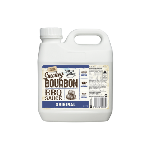 Yarra Valley Hilltop Smokey Bourbon BBQ Sauce 2.4kg